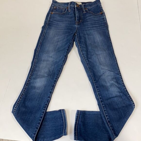 Madewell 10" High -Rise Skinny Stretch Ankle Jeans 23 - Picture 10 of 12